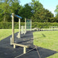 Heavy Duty Rubber Grass Mat Outdoor Safety Flooring Playground Golf Walkway x 3
