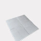 4-Pack Grey Floor Tiles for Home Gym Flooring