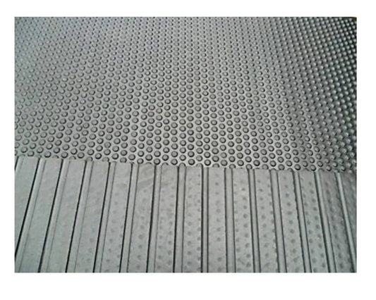 High-Quality 12mm Bubbletop Rubber Stable Mat 6ft x 4ft - Non-Slip Comfort