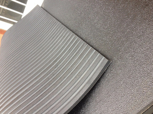 Heavy Duty Large Rubber Gym Mat Commercial Flooring 6ftx4ftx18mm